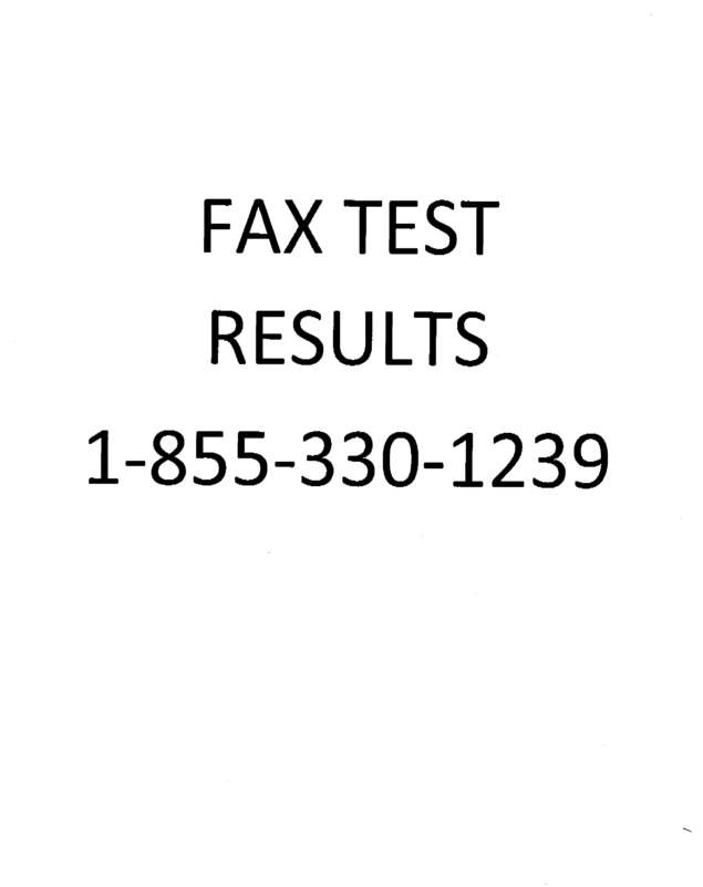 fax page