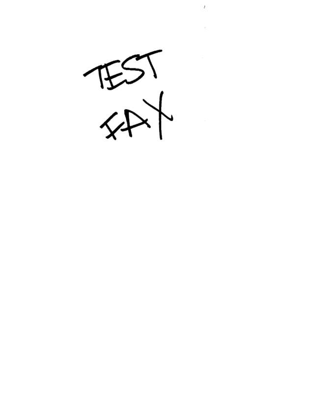 Fax page