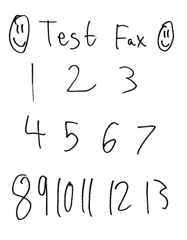 fax page
