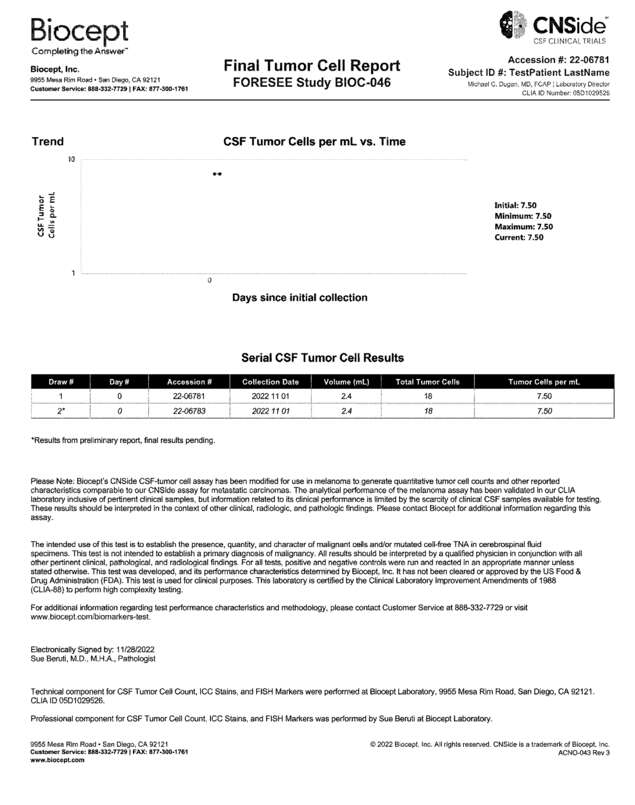 Fax page