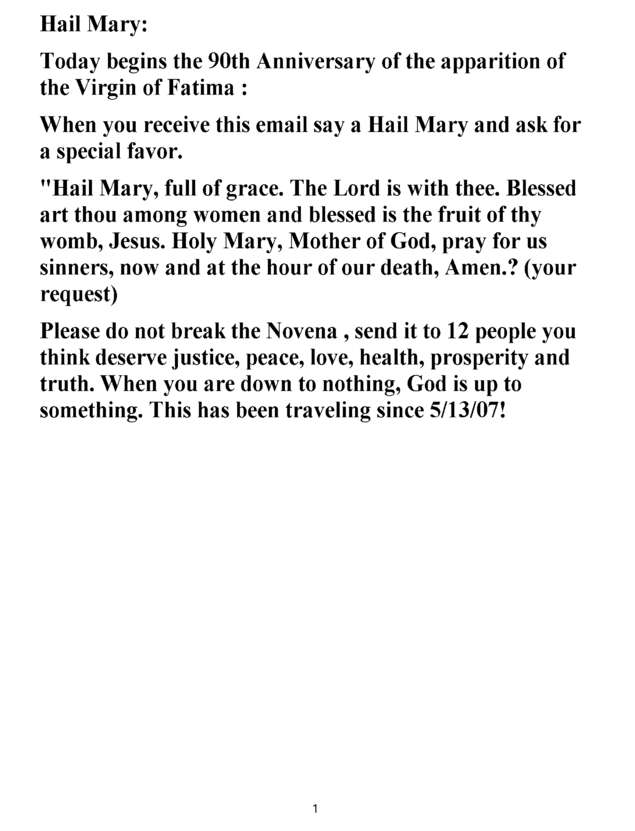Fax page