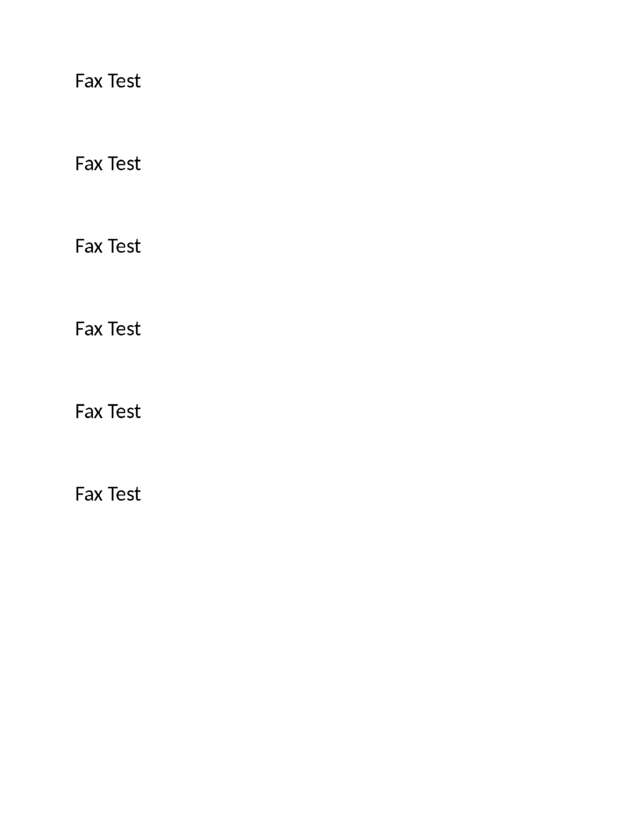fax page