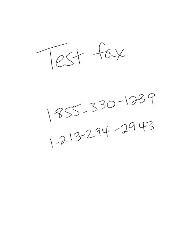 fax page