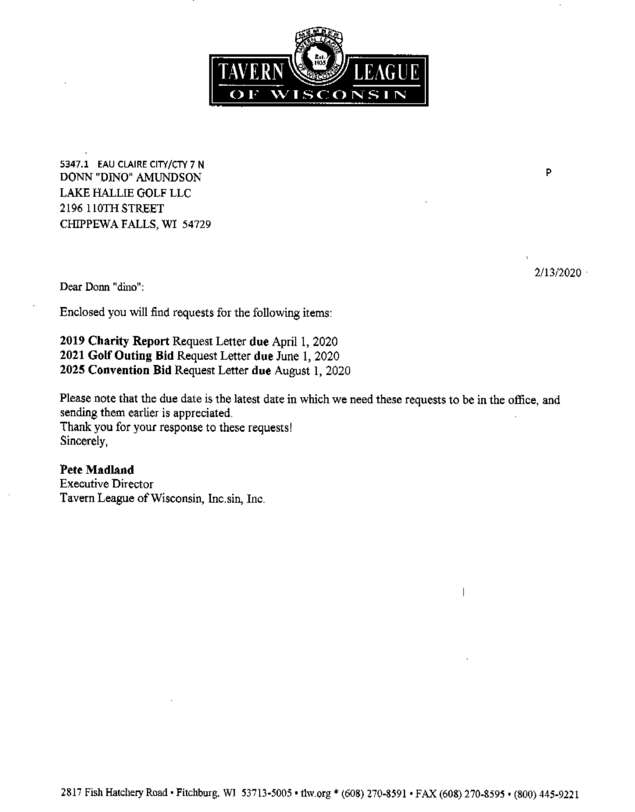 Fax page