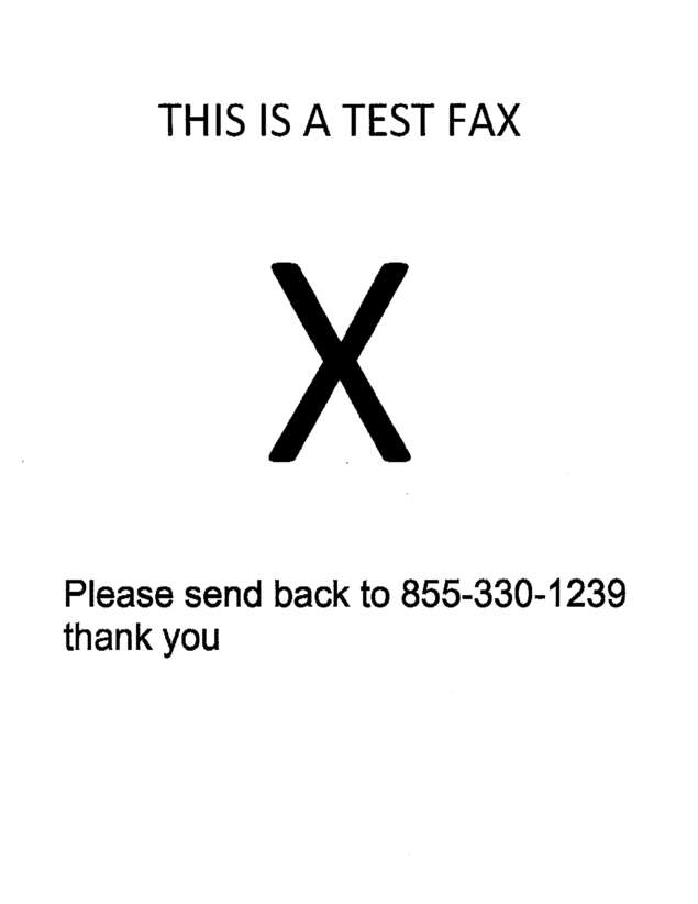 fax page