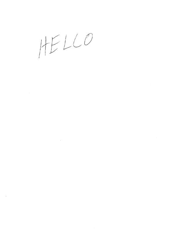 Fax page
