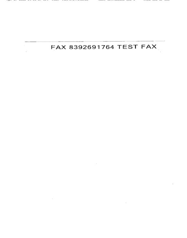 fax page