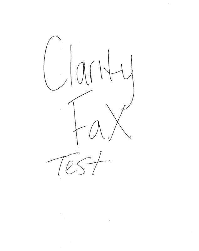 fax page