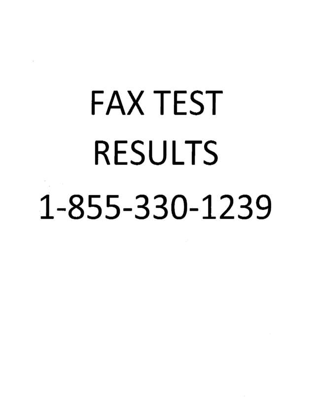 fax page