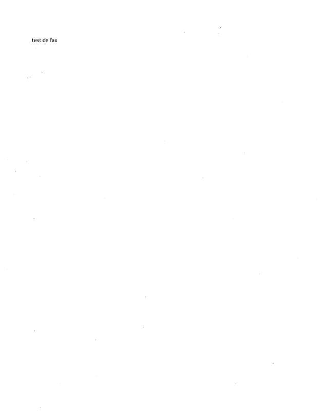 Fax page