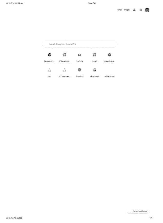 Fax page