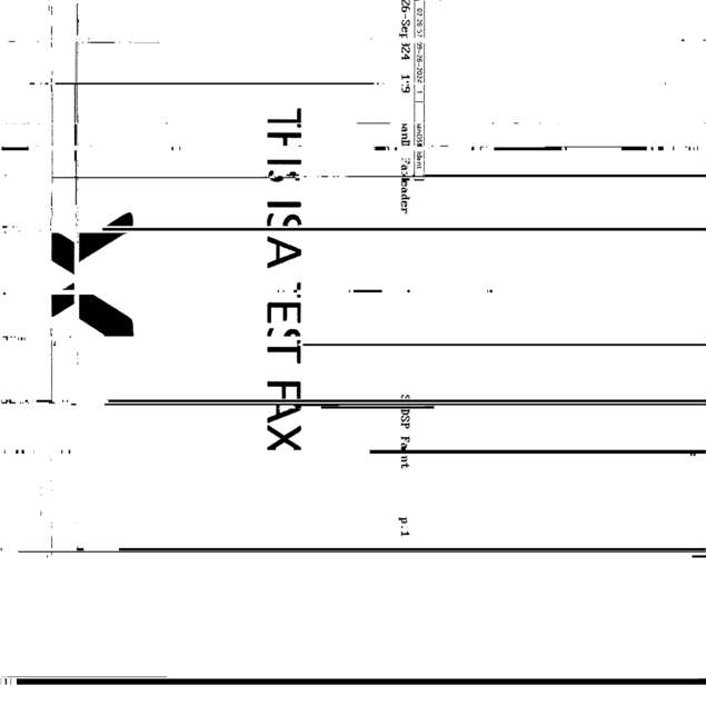 Fax page