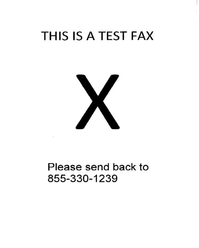 fax page