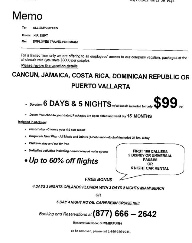 Fax page