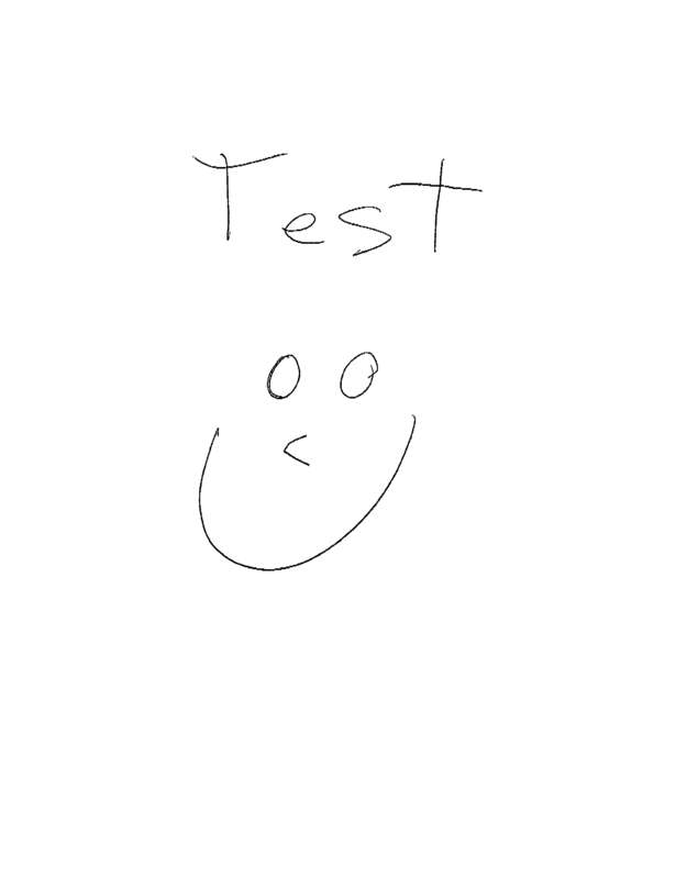 Fax page