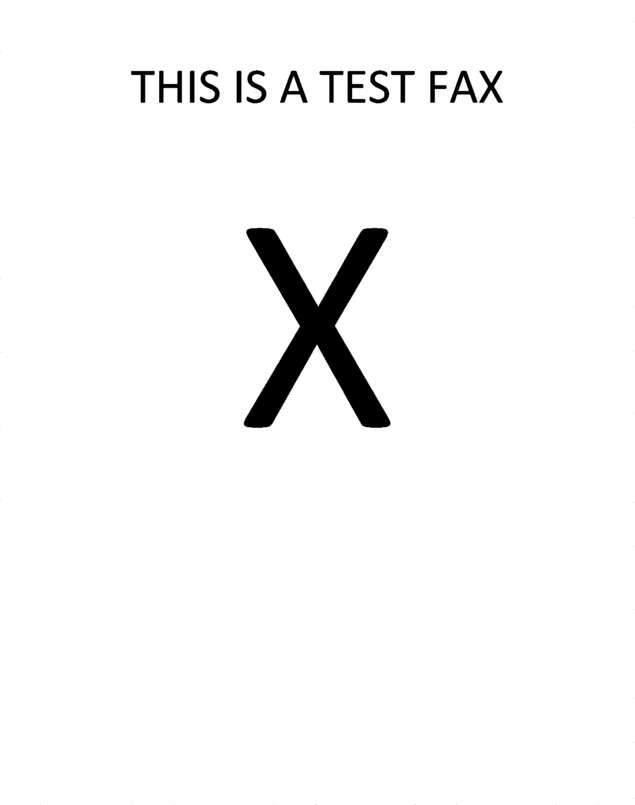 fax page