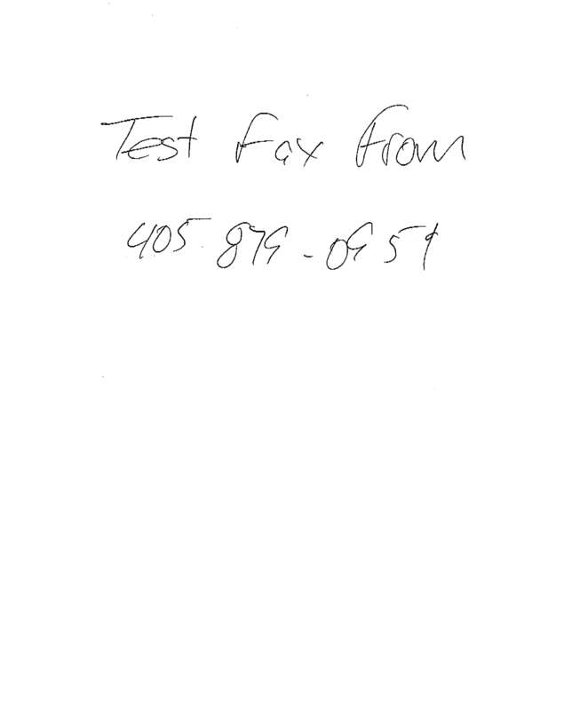 fax page