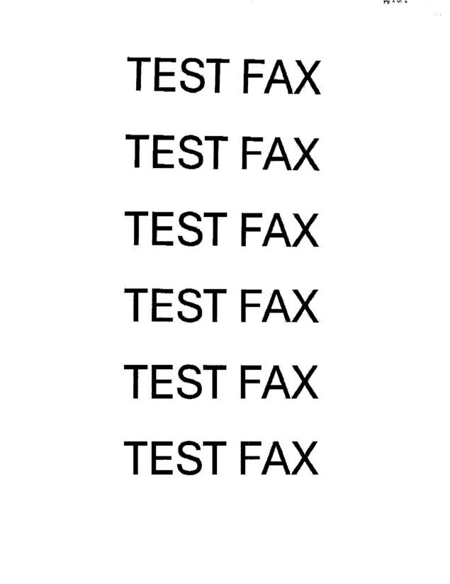 fax page