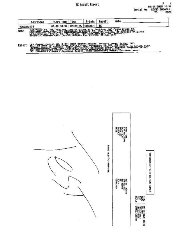 fax page