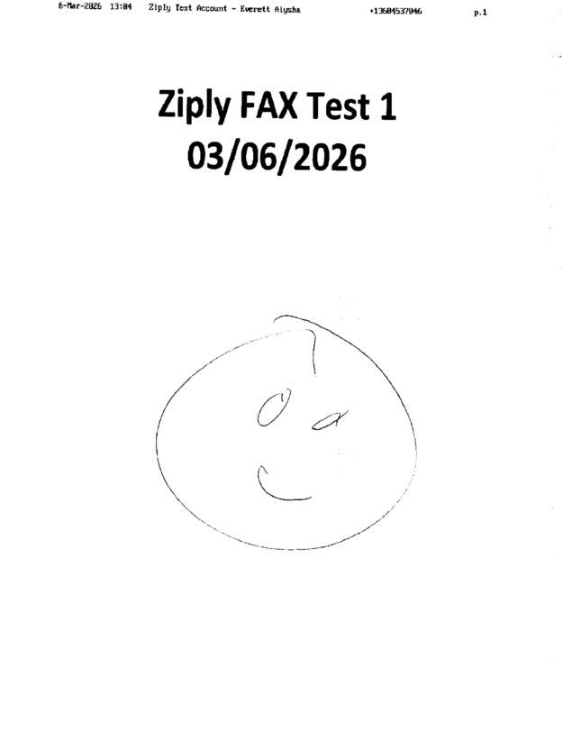 fax page