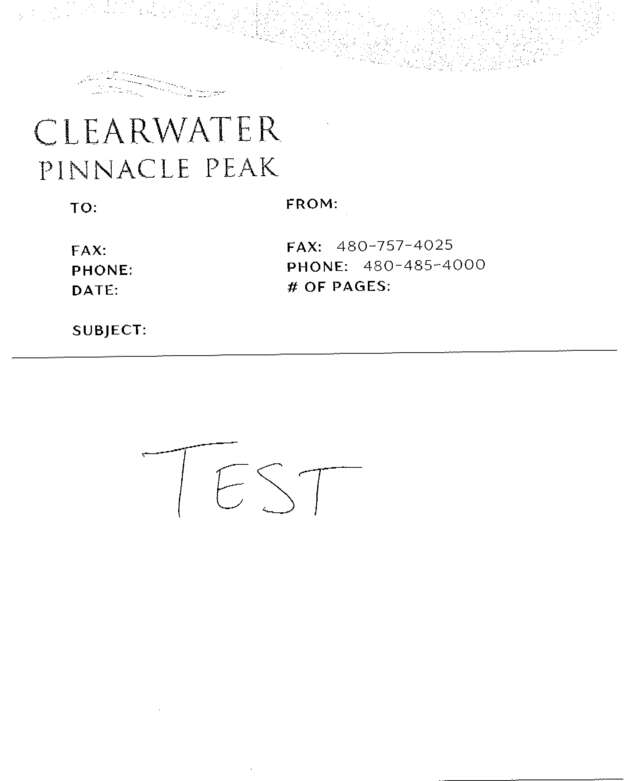fax page