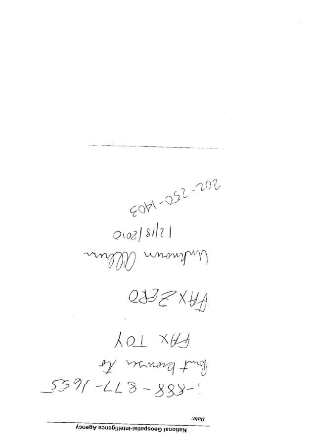 Fax page