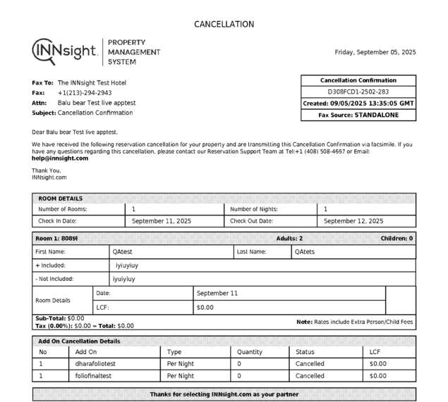 fax page