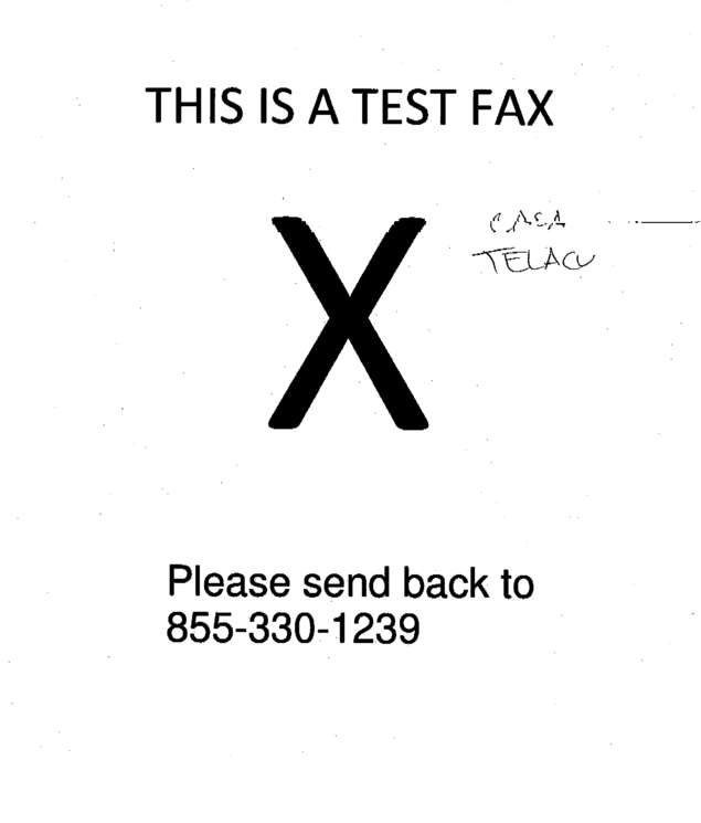 fax page