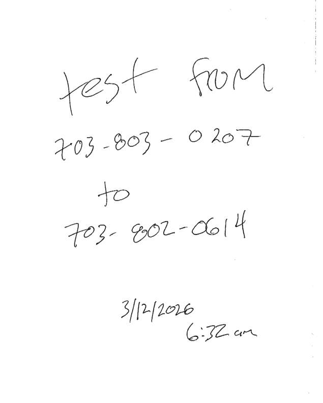 Fax page