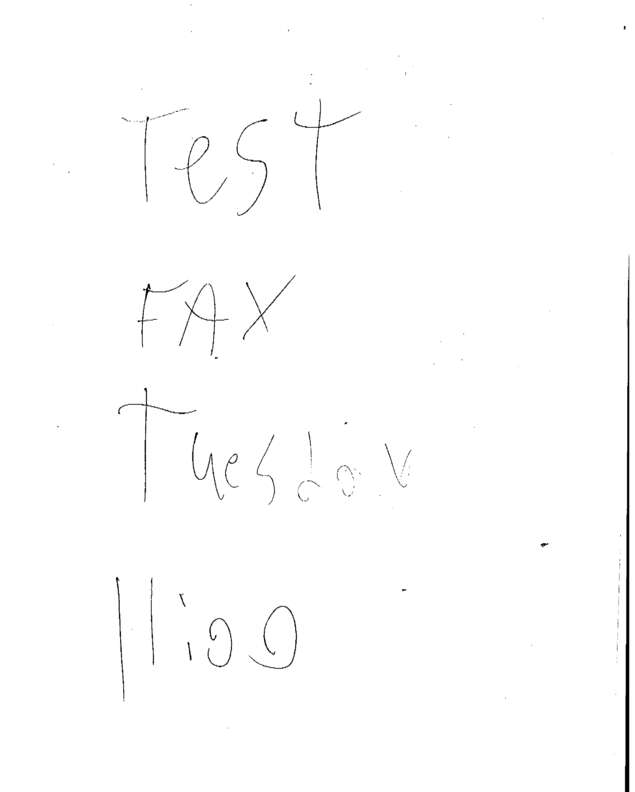 fax page