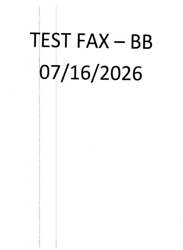 fax page