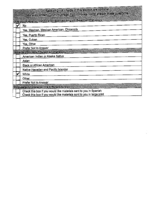 Fax page