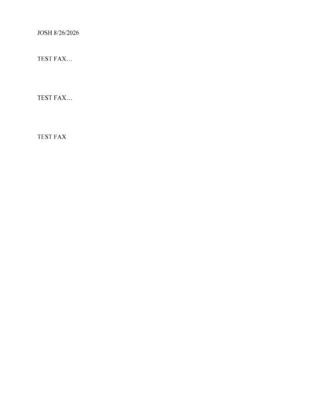 fax page