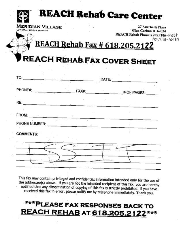 Fax page