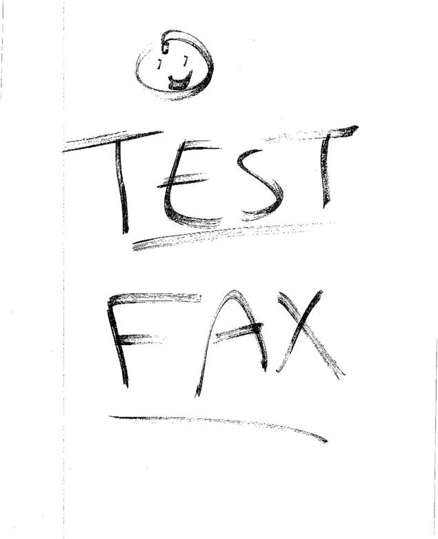 fax page