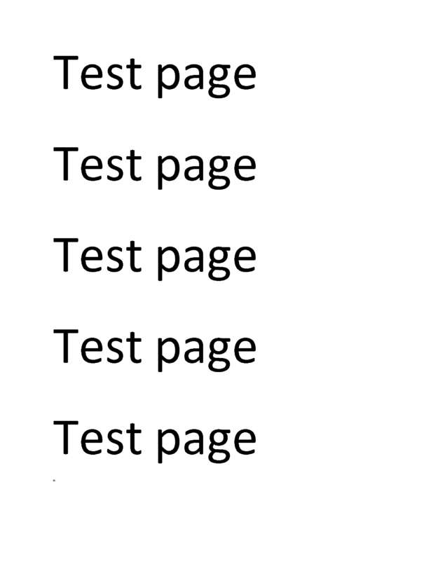 fax page