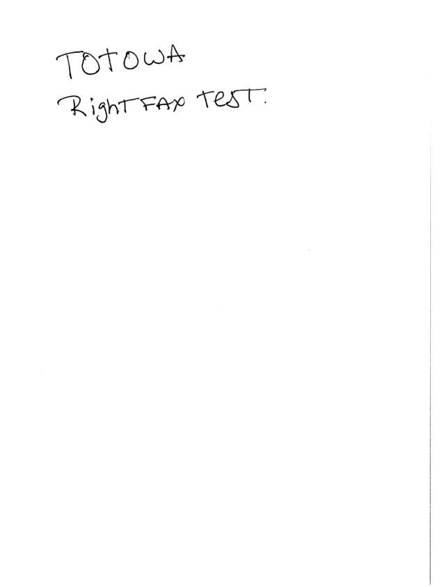 Fax page
