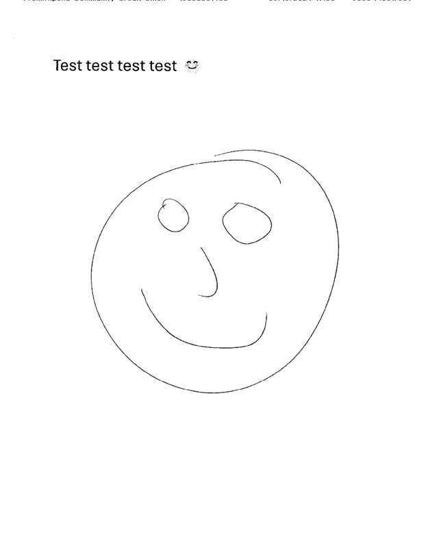 Fax page