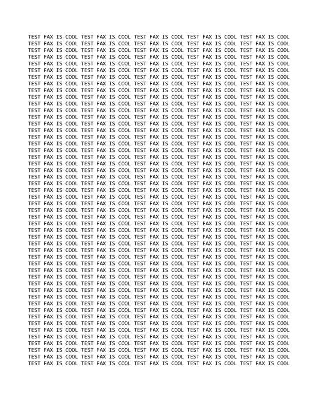 fax page