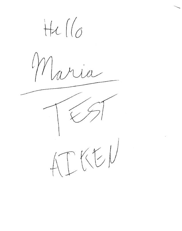 Fax page