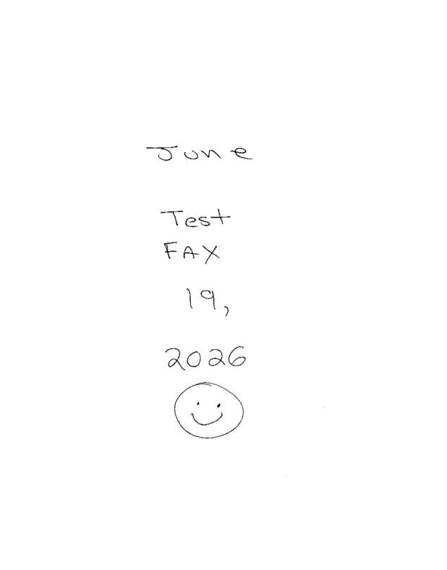 fax page