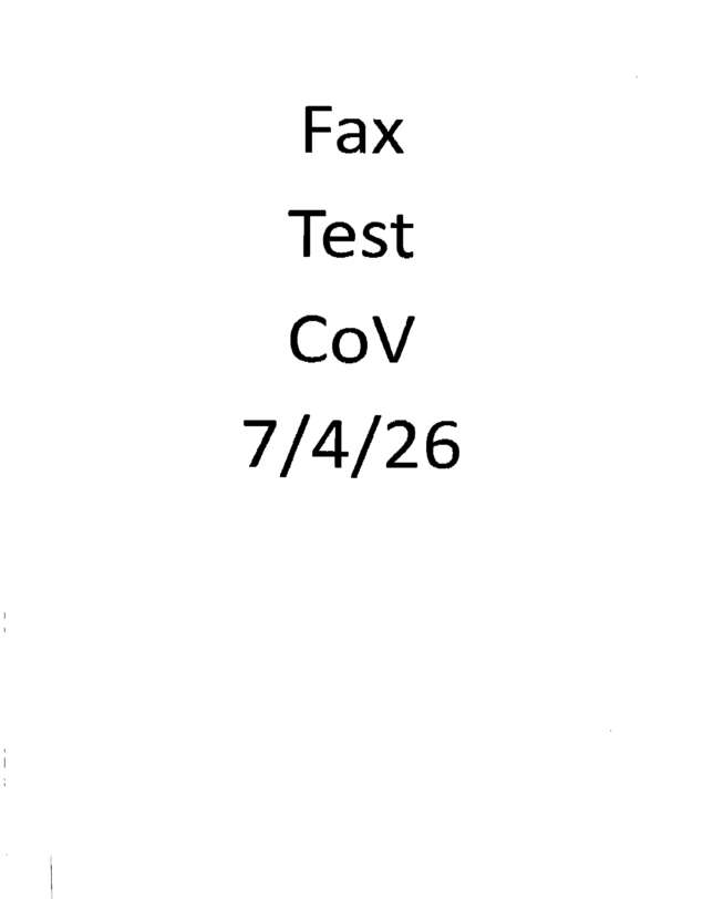 fax page