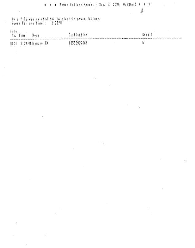 fax page
