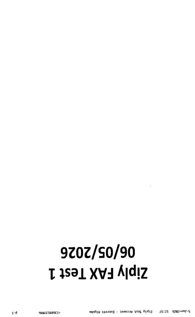 fax page