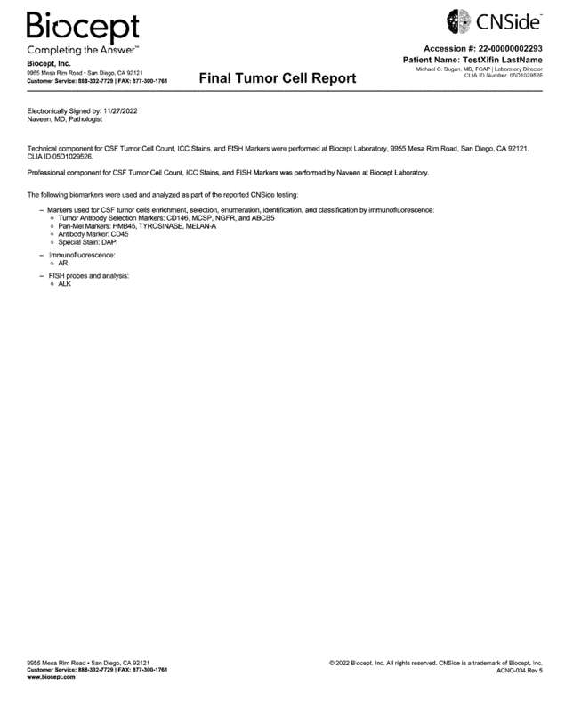 Fax page