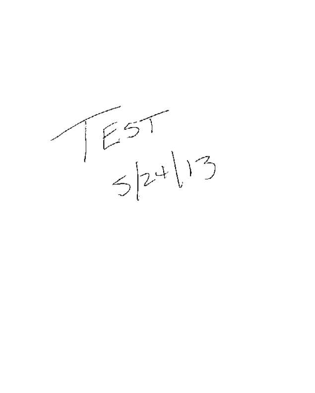 Fax page