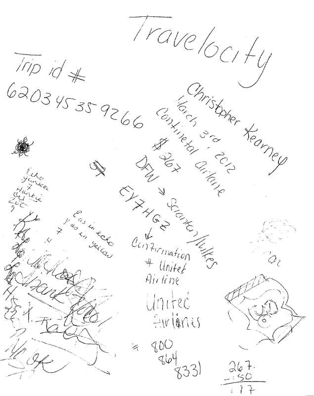 Fax page