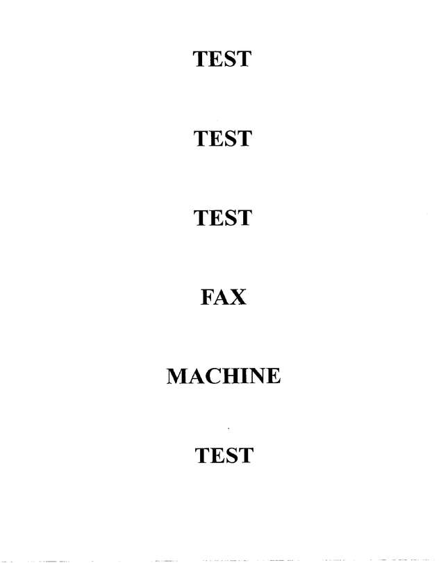 Fax page