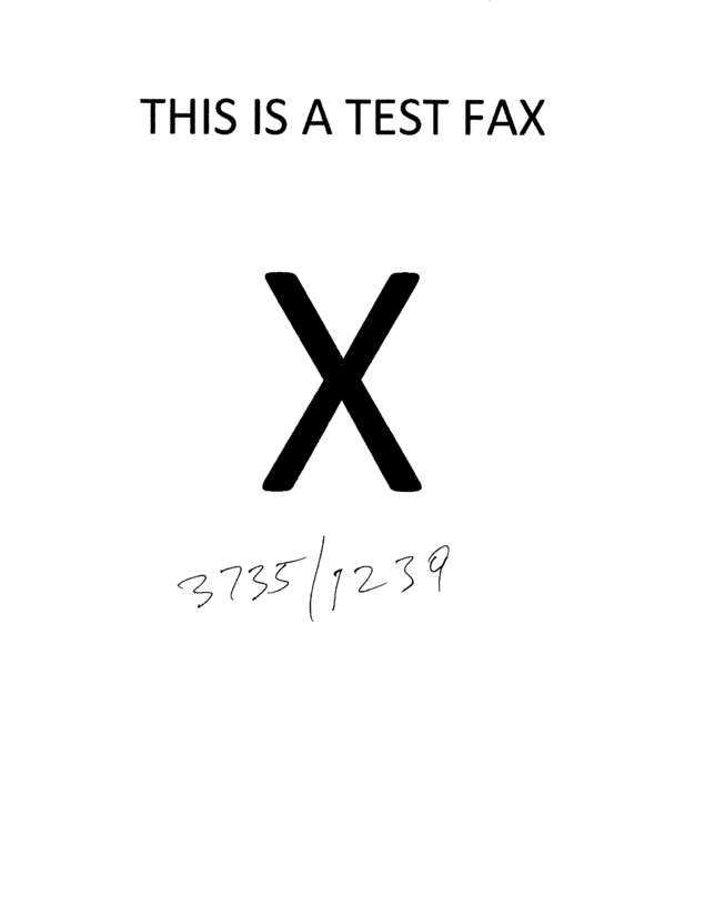 fax page