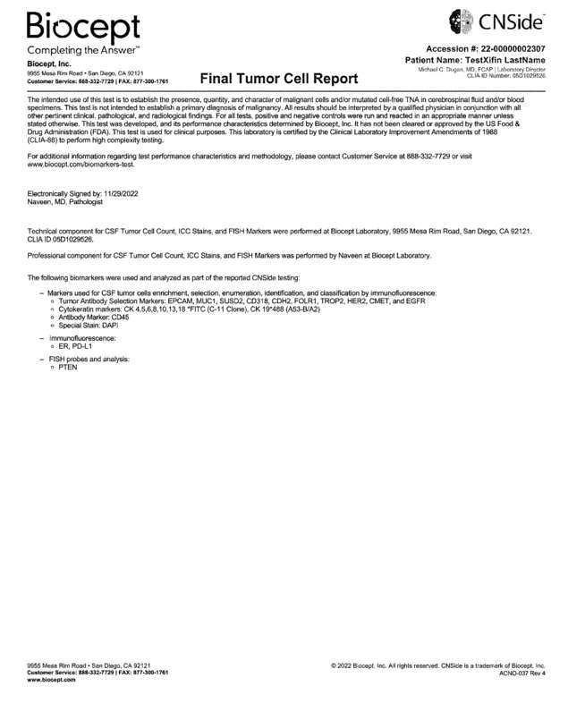 Fax page